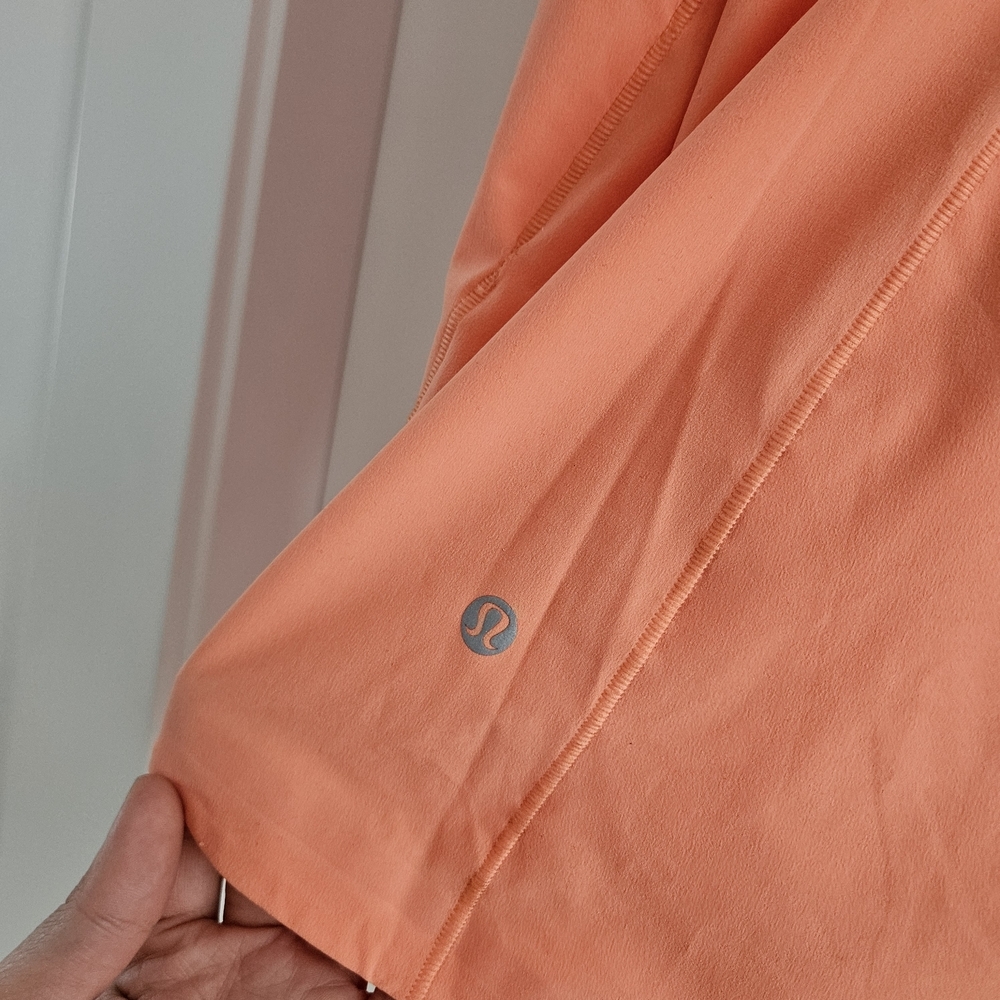 lululemon athletica Mist Over Windbreaker Apricot Color Size 14 - Picture 8 of 9